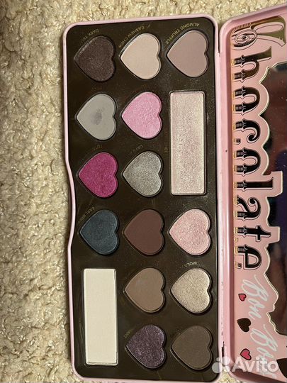 Палетка теней TOO faced chocolate BON BON