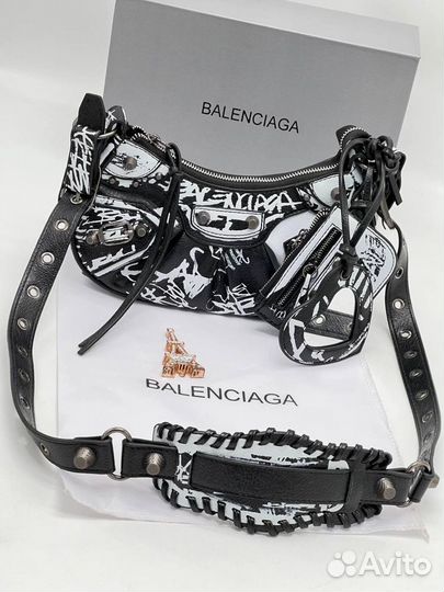 Balenciaga LE cagole, натуральная кожа