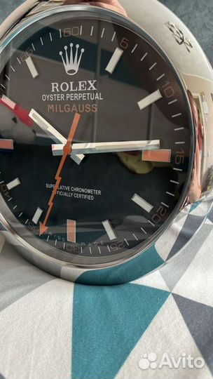 Настенные часы rolex milgauss