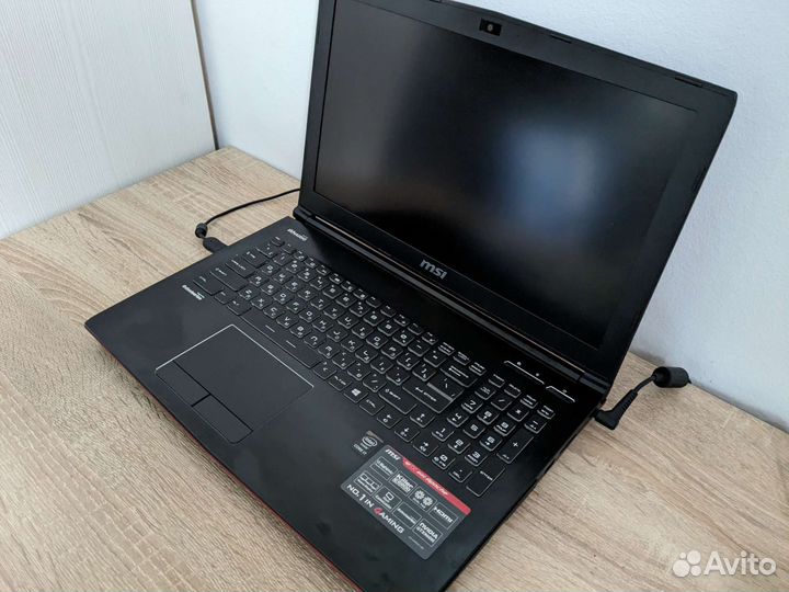 Msi ge62 2qc apache 2 ssd на i7