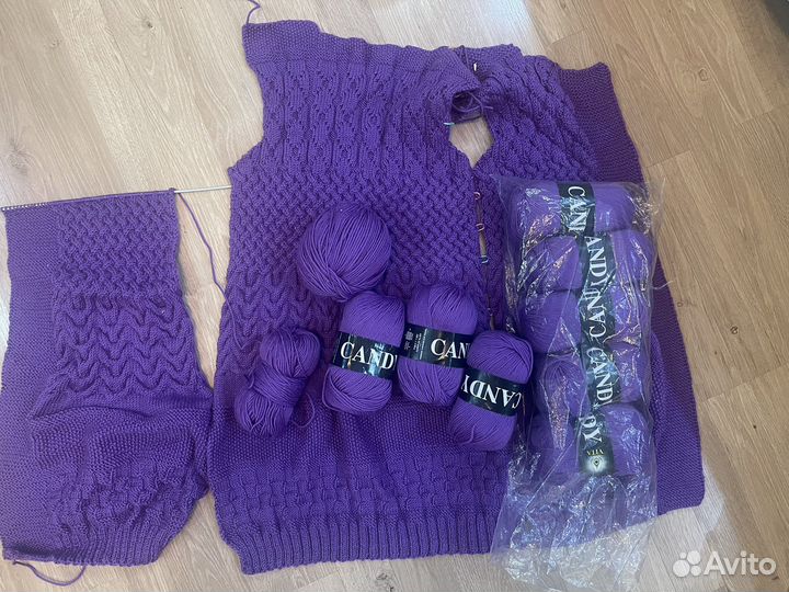 Нитки для вязания candy