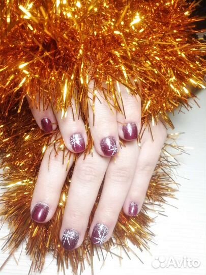 Маникюр, Шеллак, Педикюр, Наращивание ногтей и рес