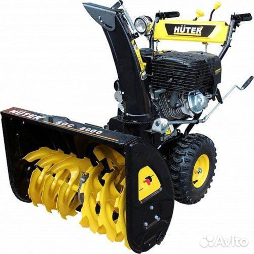 Снегоуборочная машина huter SGC 8000 с электростар