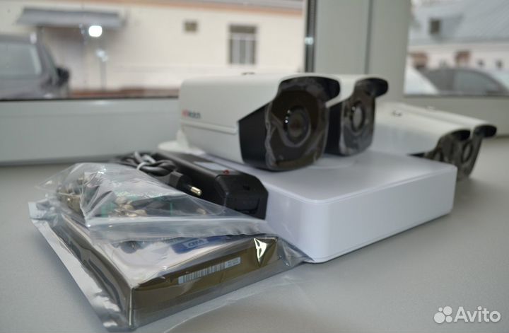 Установка видеонаблюдения