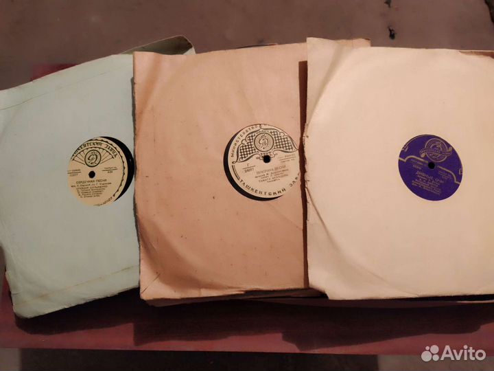 Пластинки для патефона