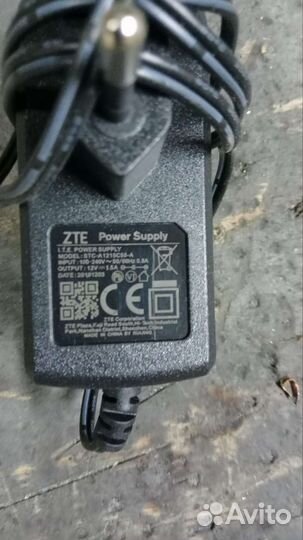 Адаптер блок питания 12v 1.5а