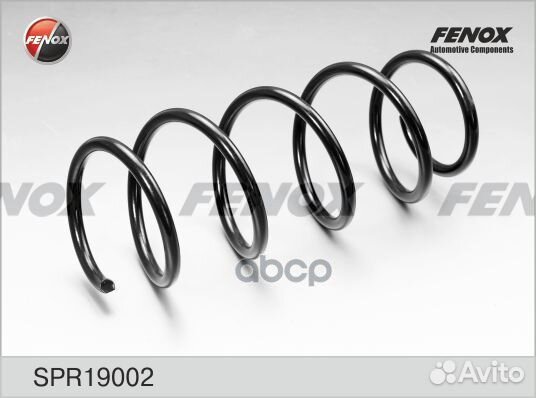 Пружина подвески перед прав/лев Opel Corsa