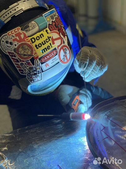 TIG сварка аргон