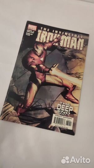 Комикс Invincible Iron Man The Deep End Part 1