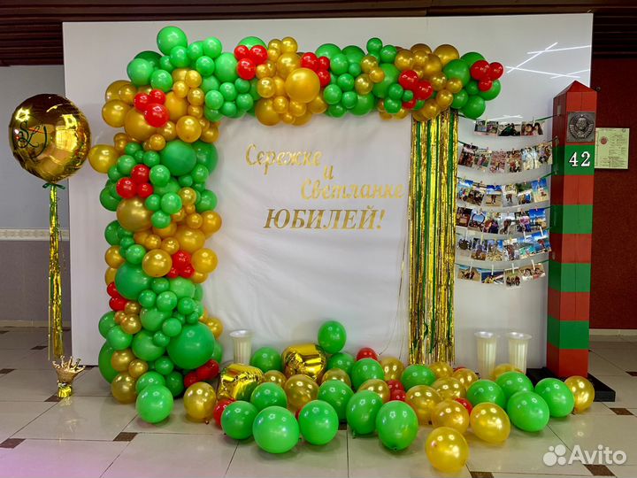 Оформление воздушными шарами