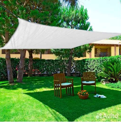 Сетка затеняющая 80 белая