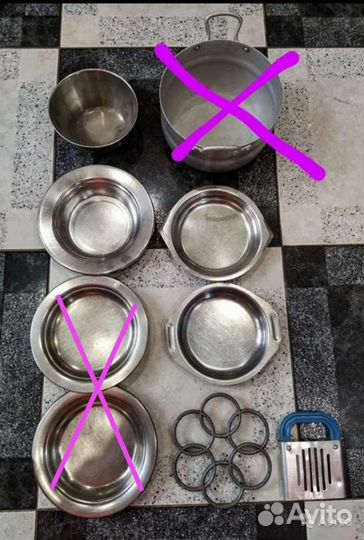 Чугун Утюг Сковороды Ухваты Мельница Казан СССР