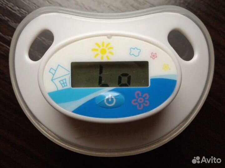 Пустышка-термометр