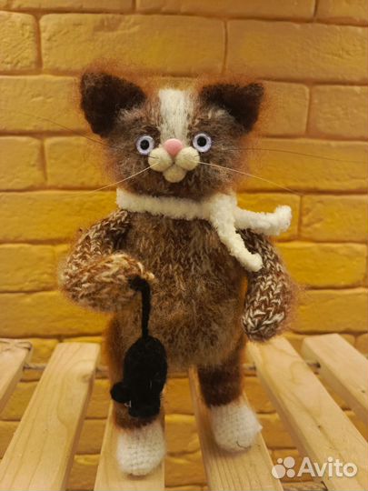 Вязаные котики