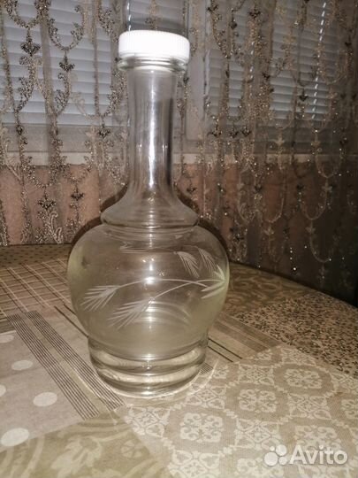 Графин 0,75 литра стекло