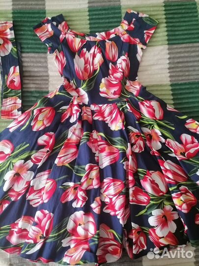 Платье с карманами, 46-48