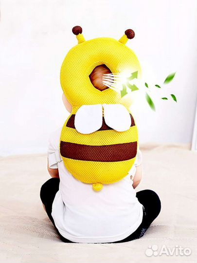 Защитный рюкзачок подушка для малыша