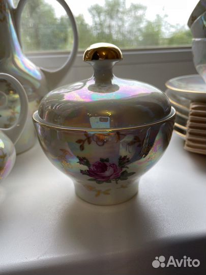 Сервиз чайный Роза гдр