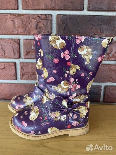 Сапоги для девочки 25