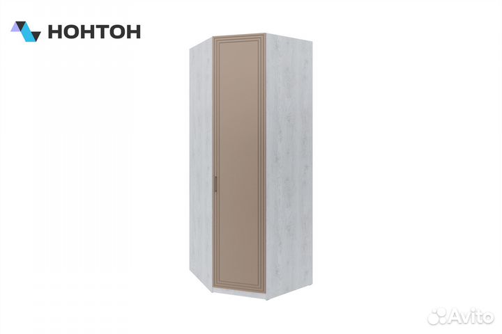 Шкаф угловой trisha base дуб харбор / латте фактур