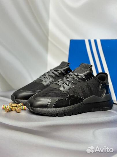 Кроссовки Adidas Nite Jogger Triple Black