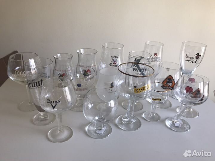 Пивные бокалы бельгия