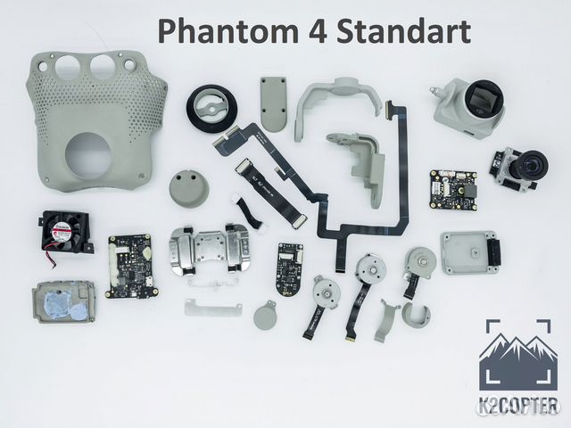 DJI Phantom 4 Standart запчасти подвеса камеры