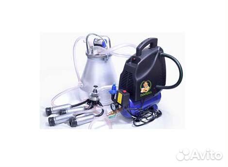 Доильный аппарат для коров с бидоном 