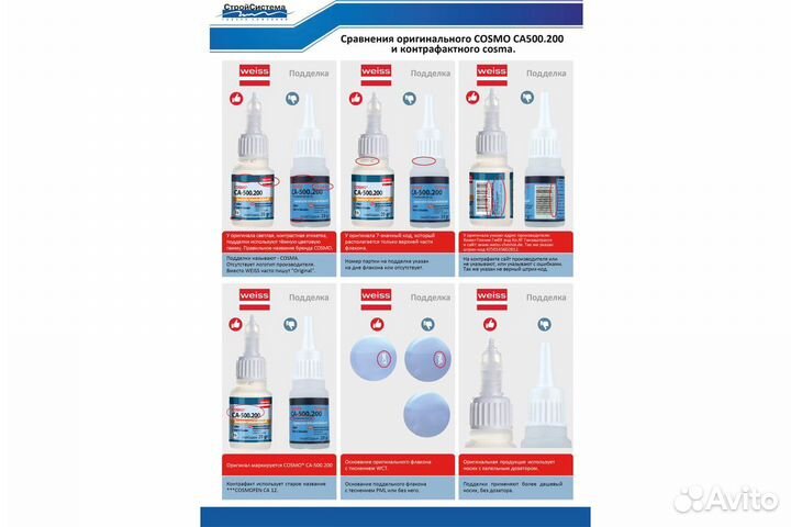 Клей Cosmofen 20 гр. са 500.200