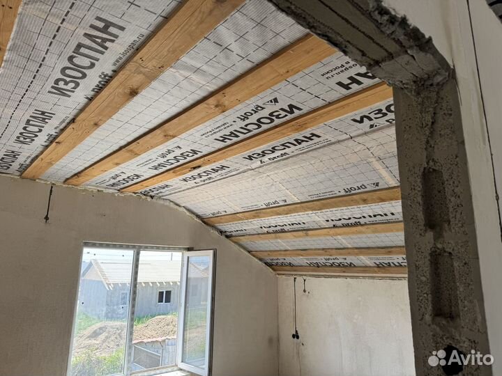 Утепление крыши гаража эковатой: звоните, пишите