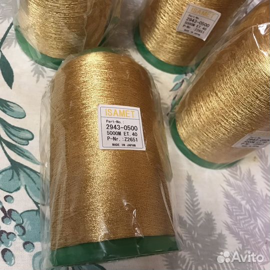 Нитки швейные