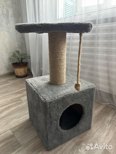 Когтеточка домик для кошки