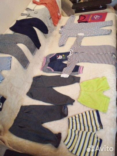 Детские вещи пакетом много