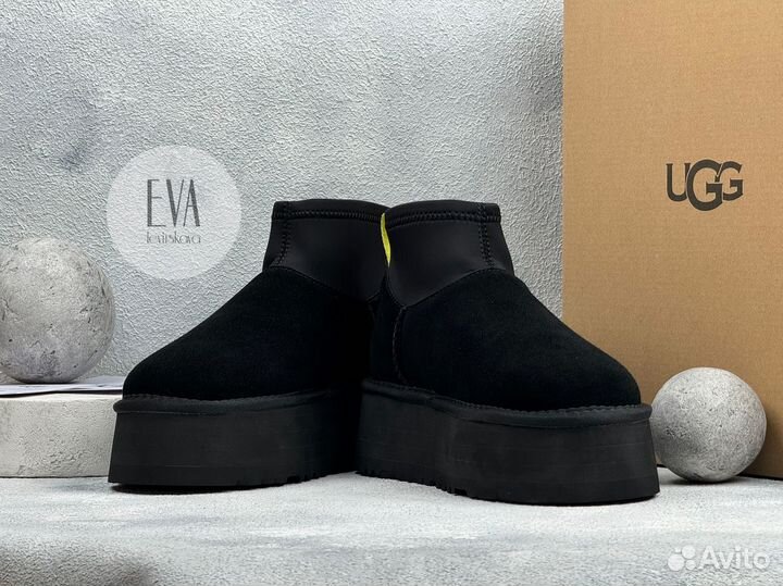 Женские угги на платформе Ugg Classic Mini Dipper