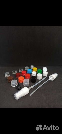 Флаконы Пэт на 10,20,30,50 и 100мл со спреем