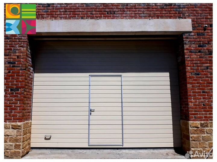 Секционные ворота alutech