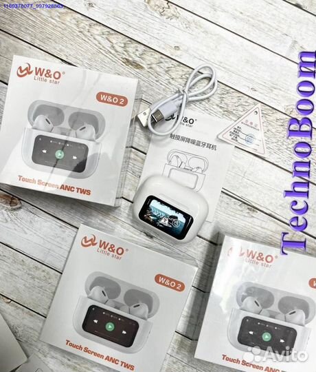 Airpods pro 2 с дисплеем Суперхит 2024 года