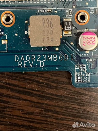 Материнская плата на HP G6-1000