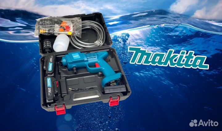 Аккумуляторная мойка высокого давления Makita