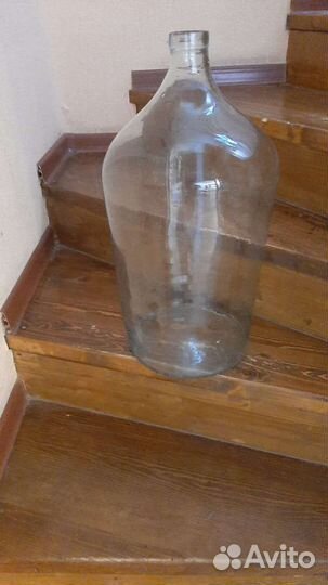 Бутылка стеклянная 20 литров