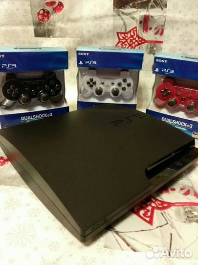 Консоль PS3, установленные топовые игры