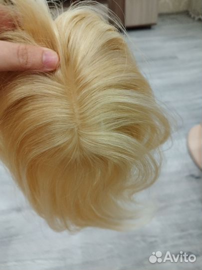 Накладка из натуральных волос