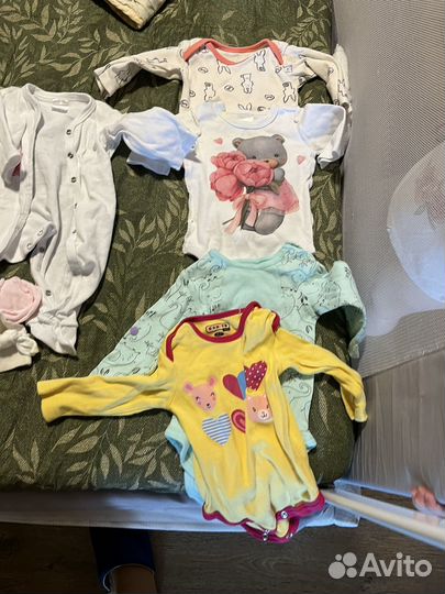 Вещи на девочку пакетом 56 размер