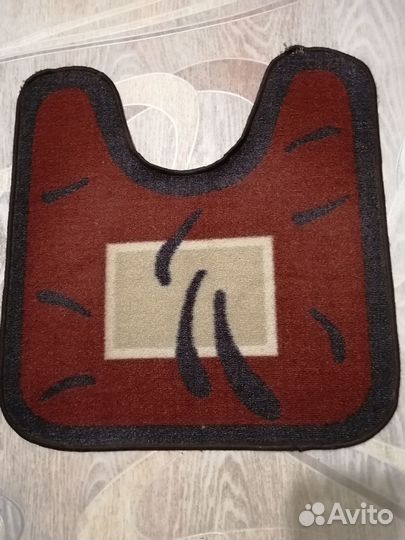 Коврики для ванны и туалета