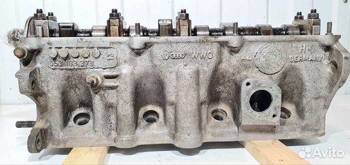 Головка блока цилиндров Audi 80 B3. 1,8 JN