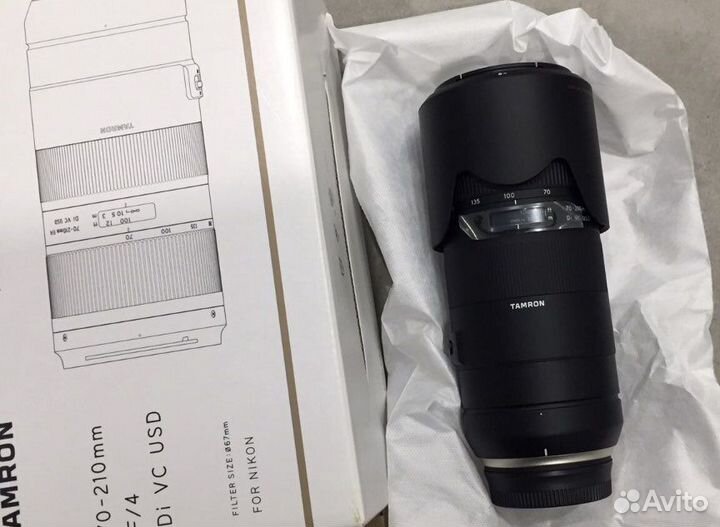 Tamron 70-210 f/4 Di VC USD Canon EF, новый