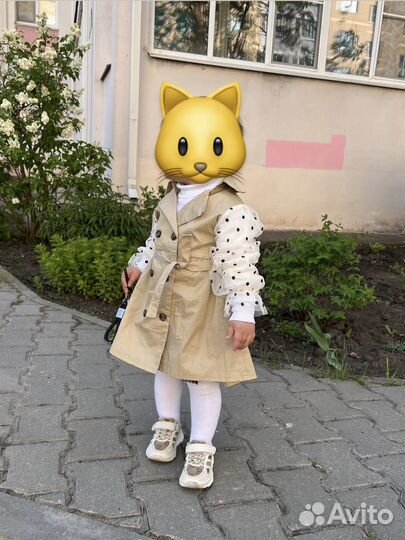 Тренч для девочки