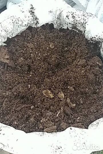 Перегной в мешках