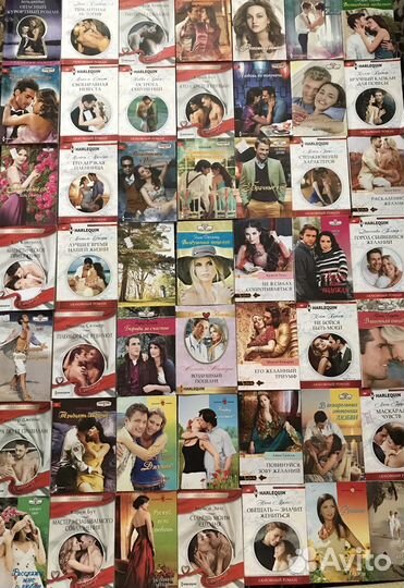 Любовные романы в мягком переплете