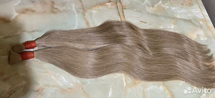 Волосы 70 см русые